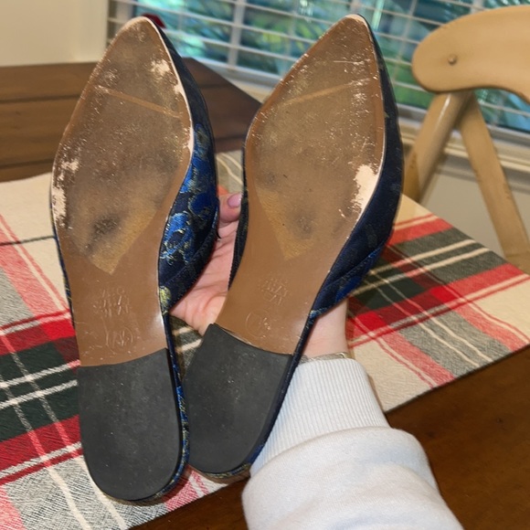 Who What Wear navy floral Mules 7.5 - Picture 5 of 5